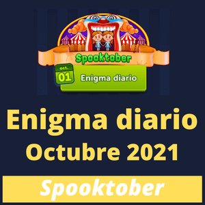 Enigma Diario Spooktober Octubre 2021