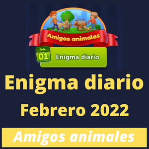 4 Fotos 1 Palabra Enigma diario Amigos animales Febrero 2022