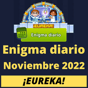 4 Fotos 1 Palabra Enigma diario Eureka Noviembre 2022