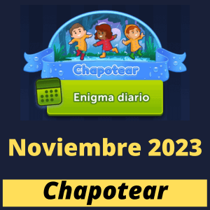 Enigma Diario Noviembre 2023