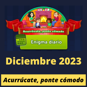 Enigma Diario Diciembre 2023